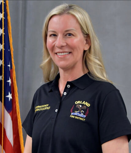 Dr. Beth Damas Kaspar, Orland Fire Protection DIstrict Trustee. APril 28, 2023