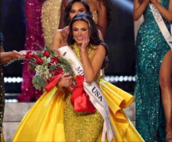 Miss Utah USA Noelia Voight achieved the title of Miss USA at the 72nd Miss USA Pageant on Saturday Sept. 30, 2023. Photo courtesy of the Miss USA Pageant