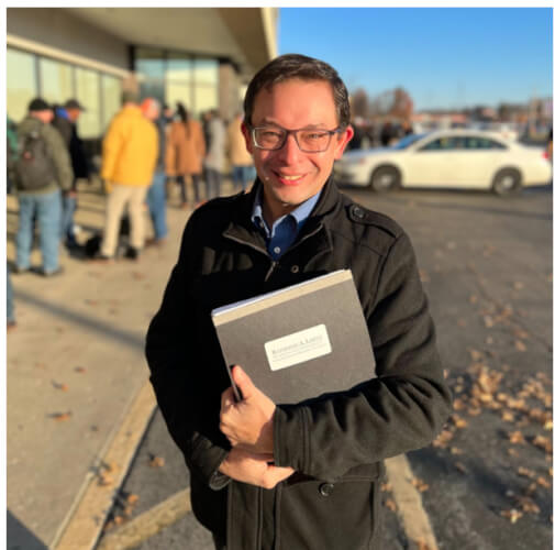 Raymond Lopez, A Democrat Who Delivers, Files for Congress