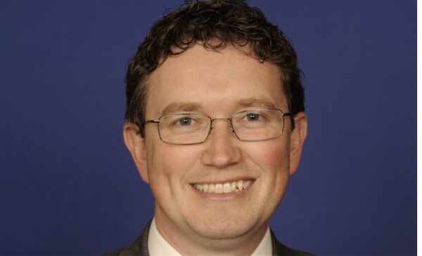 US Rep. Thomas Massie, Republican from Kentucky, sponsor of bill to eliminate double taxation on Social Security