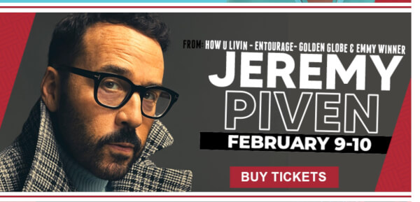 Chicago Improv to feature actor and comedian Jeremy Piven Feb. 9 and 10, 2024