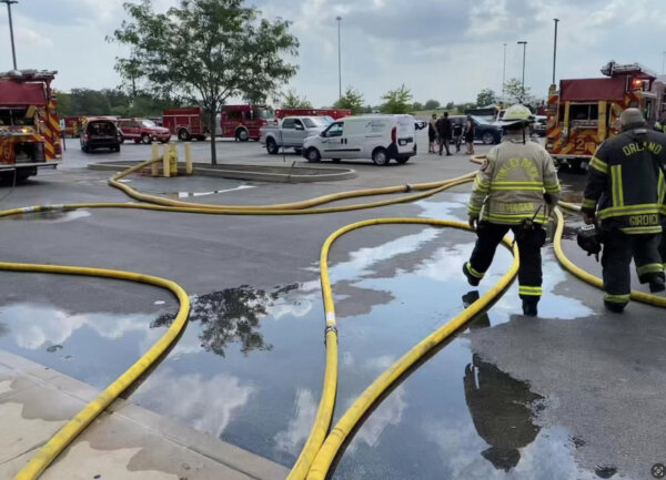 Orland Fire Protection District crews responded to fire at UFC Gym in the outer circle at Orland Park Mall June 20, 2024
