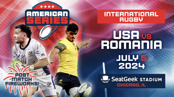 USA versus Romania Rugby competition, July 5, 2024 at Seat Geek Stadium