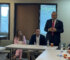 Dr. Massad Boulos, Trumps Attorney Alina Habba and Amb Richard Grenell speak to Arab American leaders during recent meetings in Michigan July June 24, 2024. Photo courtesy of Arab Americans for Trump