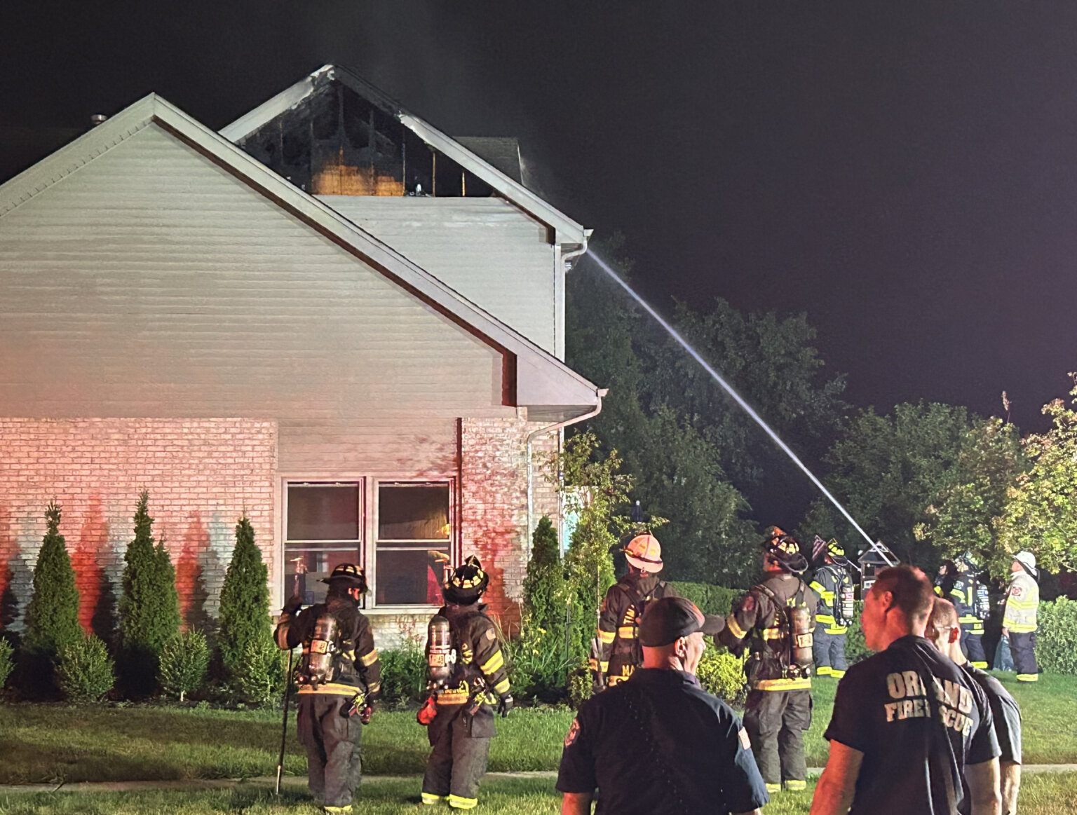 No injuries at home fire in unincorporated Orland Township - Suburban ...