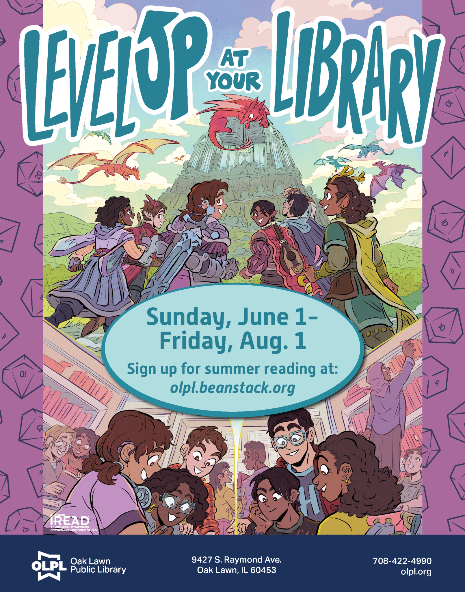 Level Up your Reading Game with the Oak Lawn Public Library Suburban