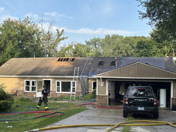 Home fire, 15600 Block 112th Ct Orland FIre home Aug 2, 2025