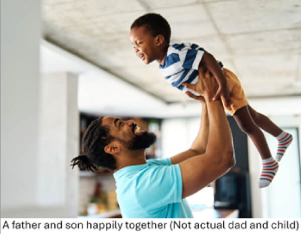 Father and son generic image Leving