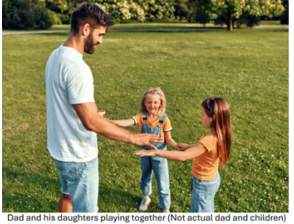 Leving father and daughters