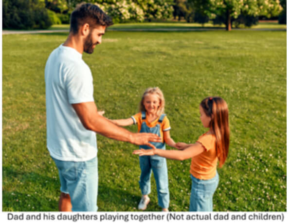 Leving father and daughters