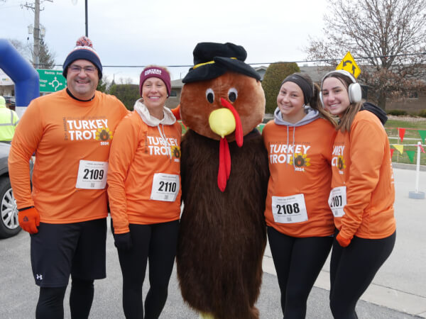 The Village of Orland Park is celebrating Thanksgiving with a week full of turkey-themed activities, including the Kids’ Turkey Trot and Diaper Dash, Turkey Shoot Free-Throw Contest and the 37th Annual Turkey Trot Nov 22-29