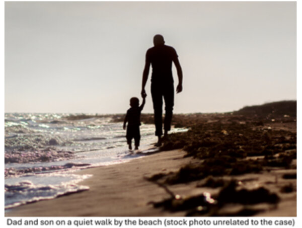 father daughter leving photo