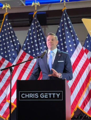 Lyons Mayor Christopher Getty announces candidacy on Feb. 26, 2026 for 4th Congress District in Noveber 2026 General Election