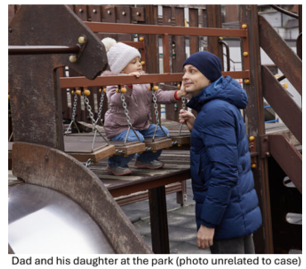 Father and daughter Leving photo
