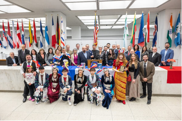 Cook County Treasurer Maria Pappas celebrates with the Assyrian Community the Assyrian New Year 6776