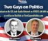 Two Guys on Politics logo
