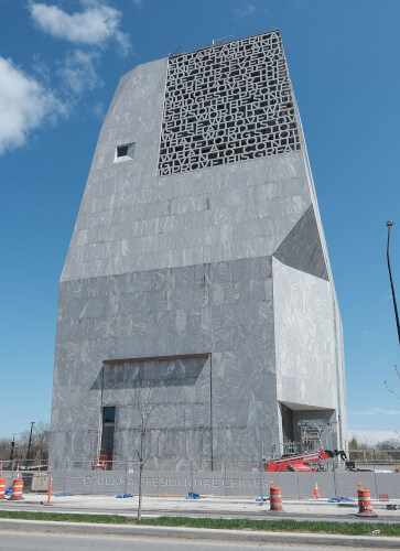 Barack Obama Presidential Center April 2026 Courtesy Wikipedia and Claire Fridkin