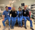 Members of the Northwestern Medicine Palos Hospital Geriatric Emergency Department Initiative (GEDI) program team are pictured from left to right: Andrew Bierlein, Amanda Capuano, Julissa Sanchez, and Dylan Ciolek