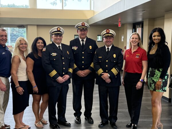 Orland Fire Officially Promotes new Fire Chief John Purtill and Command Staff