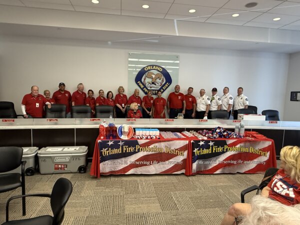 Orland Fire Protection District, IL – The Orland Fire Protection District Senior Club hosted an Independence celebration for the district’s Senior citizens on Wednesday, July 1, 2026 to celebrate the nation’s 250th Anniversary.