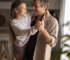 Father and daughter Leving Photo
