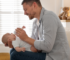 Leving photo father and baby