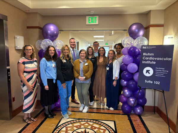 Northwestern Tinley Park BCVI Day One. Photo courtesy ofNorthwestern Hospital
