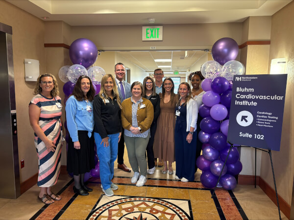 Northwestern Tinley Park BCVI Day One. Photo courtesy ofNorthwestern Hospital