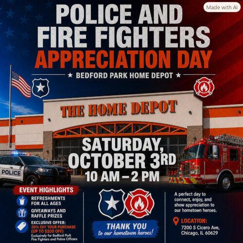 Bedford Park Home Depot Appreciation Day