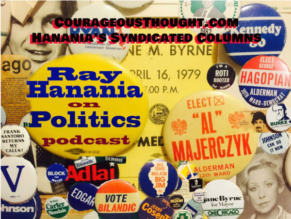 Ray Hanania on Politics updated Podcast banner