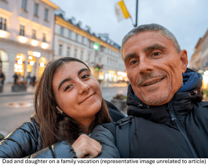 Leving Father Daughter photo